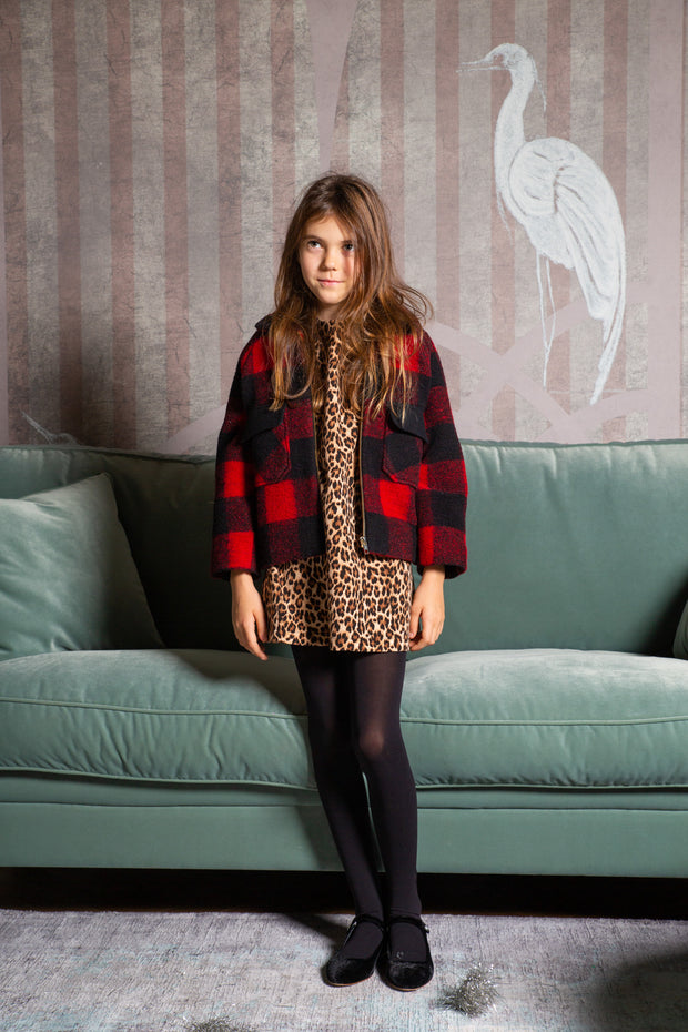 Mini Me Leopard-print dress